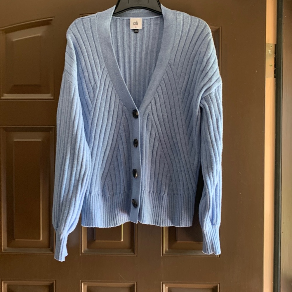 CAbi SCENIC CARDIGAN #5831 SZ MEDIUM
